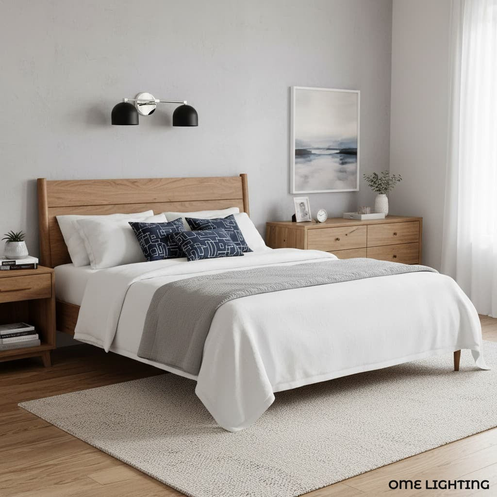 Applique da Parete in Ottone Chroma Dome per Bagno Moderno