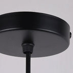 Lampada a sospensione in vetro Globe di Giugno, Ambra/Grigio Fumè