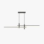 Arisha Lampada a Sospensione Metallo Lineare Moderna LED