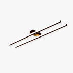 Arisha Minimalista LED Plafoniera Metallo Nera/Bianco Doppia Linea Soggiorno/Camera da Letto