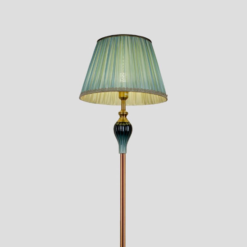 Lampade da Terra Tiffany Moderni LED Metallo Tessuto Soggiorno/Camera da Letto