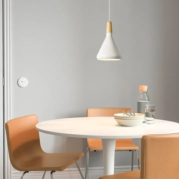 Lampada a sospensione in metallo Macaron Francese