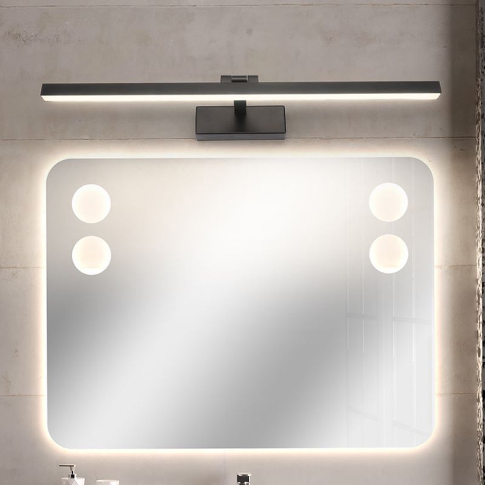 Arisha Specchio LED Rotabile Lampada da Parete Vanity, Metallo, Bagno