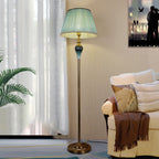 Lampade da Terra Tiffany Moderni LED Metallo Tessuto Soggiorno/Camera da Letto