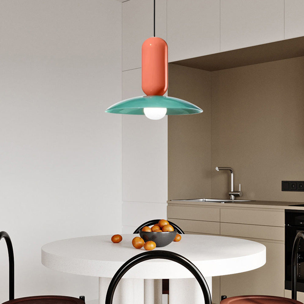 Valentina Colorato Lampade a Sospensione Creative LED Rosso Verde
