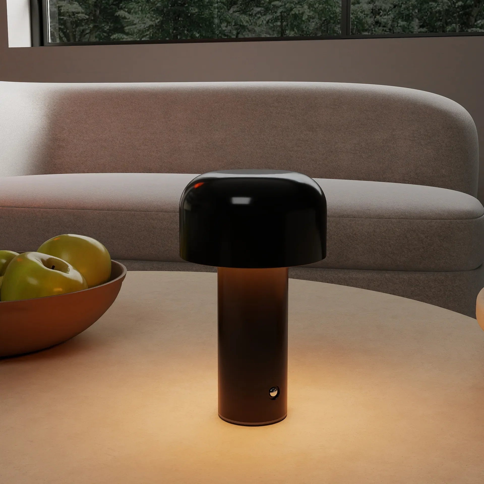 Lampada da Tavolo Creativa Semplice a Forma di Fungo