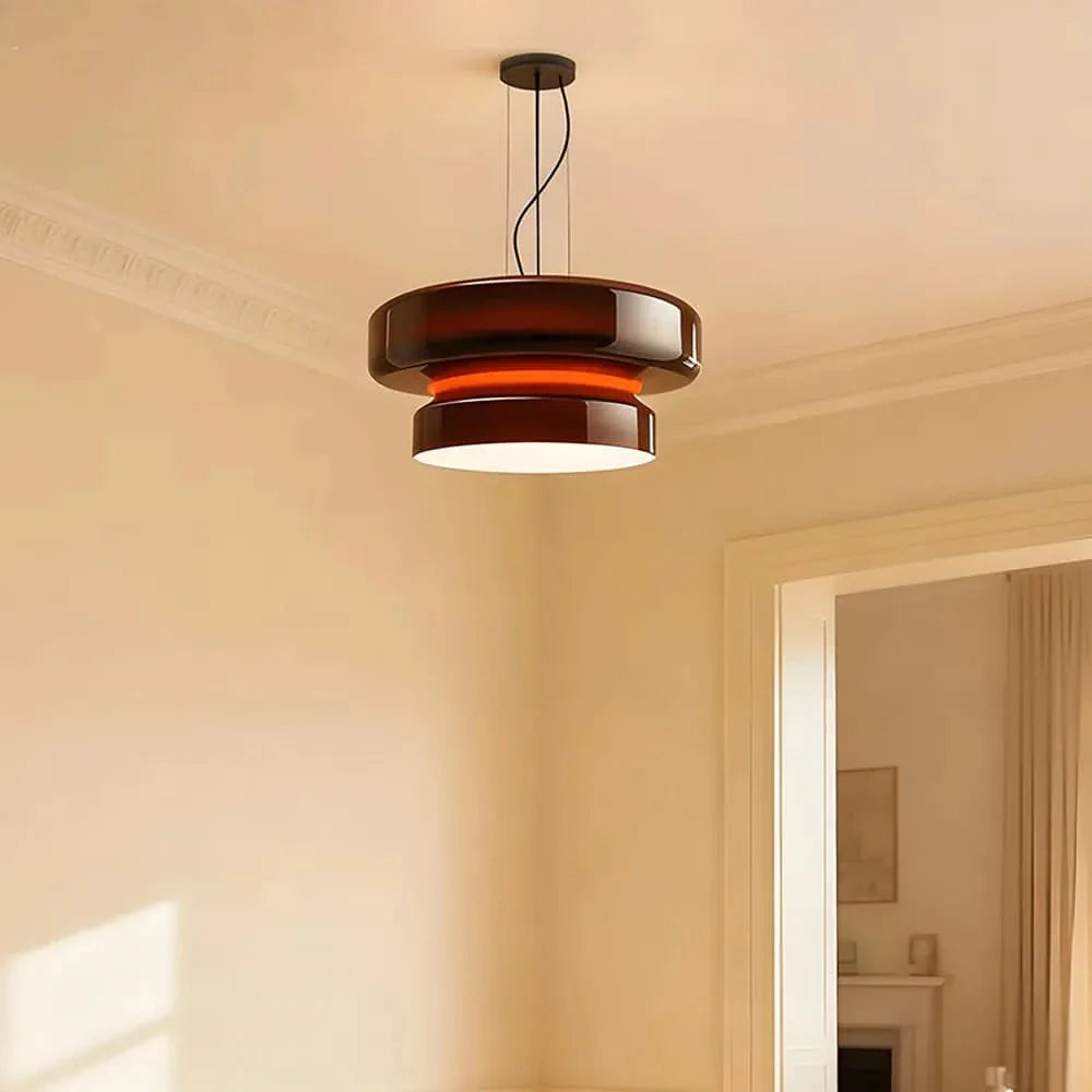 Glarefusion Lampada da Soffitto in Vetro Colorato