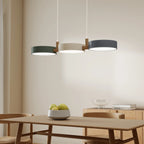 Lampada a Sospensione in Metallo Nordica Moderna a Cilindro
