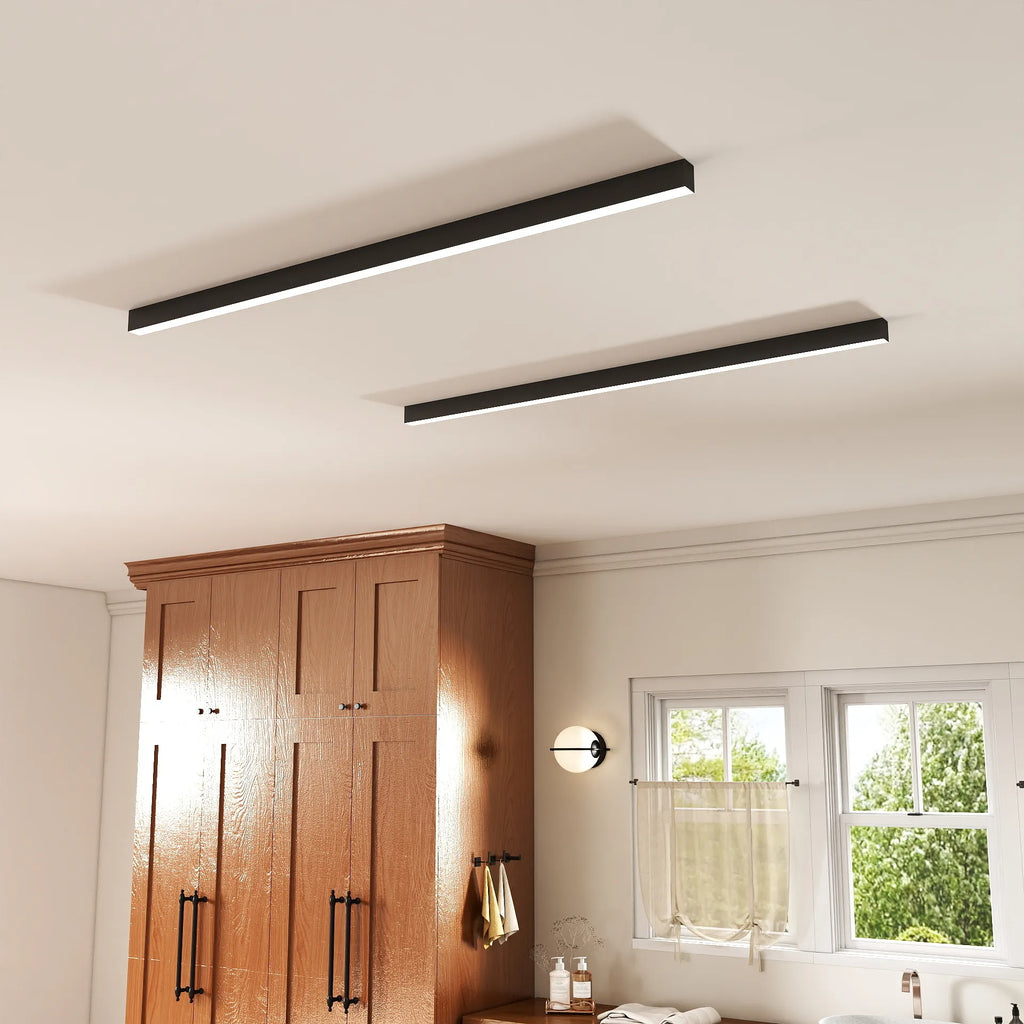 Lampada da soffitto a striscia lunga minimalista moderna