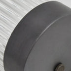 Ray Moderno Semi Cilindrico Metallo Vetro Applique da Esterno