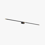Ivox Lampada da Parete Lineare Minimalista Oro&Nero