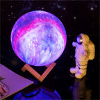 Asteria | Lampada 3D Wireless a Forma di Luna