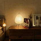 Lampada da Tavolo in Carta di Riso