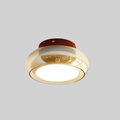 Lampada da soffitto vintage in acrilico LED piccola