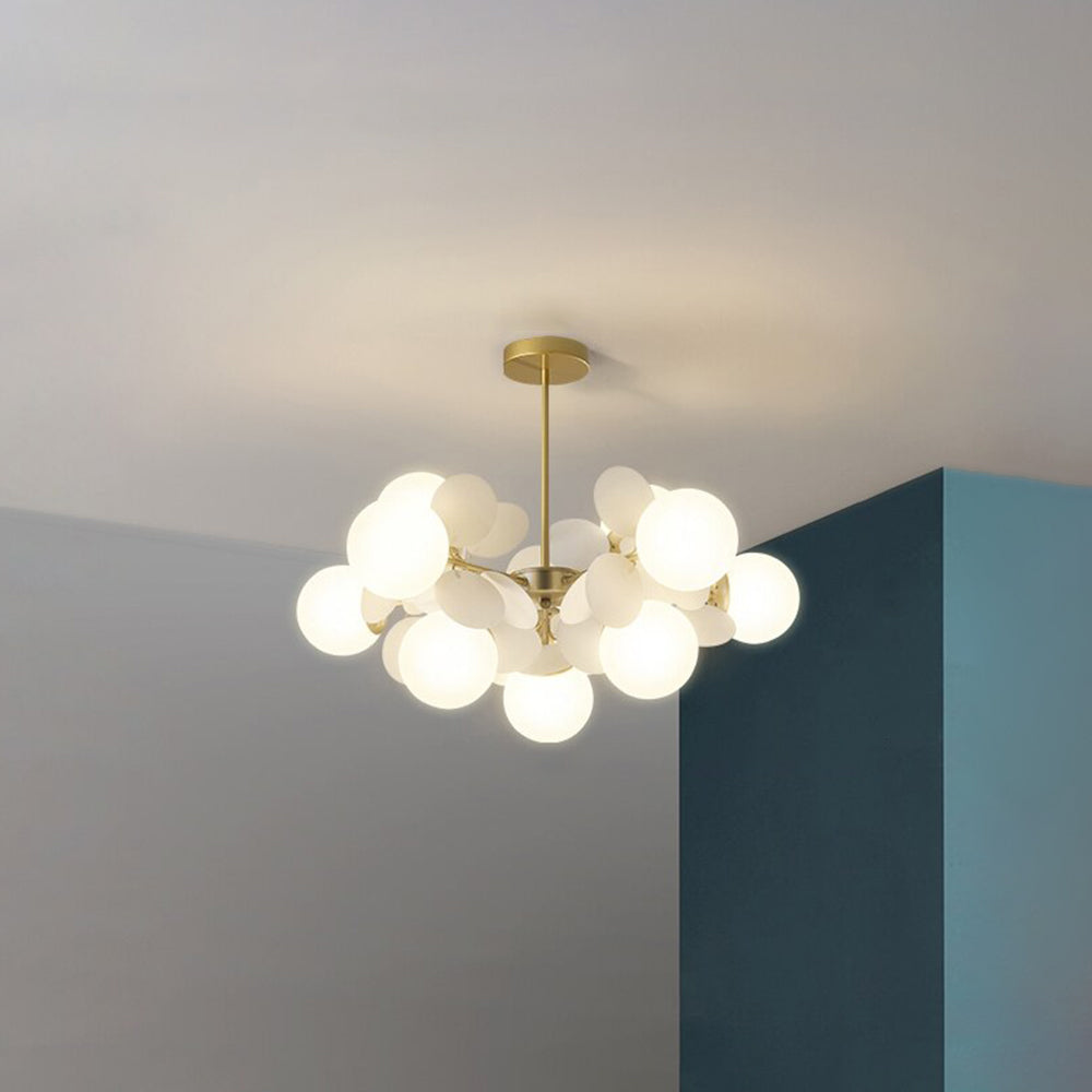Aria Lampadario a Rami di Fiori Multicolore per Soggiorno