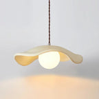 Lampada a sospensione creativa Wabi Sabi per la sala da pranzo con foglie di loto