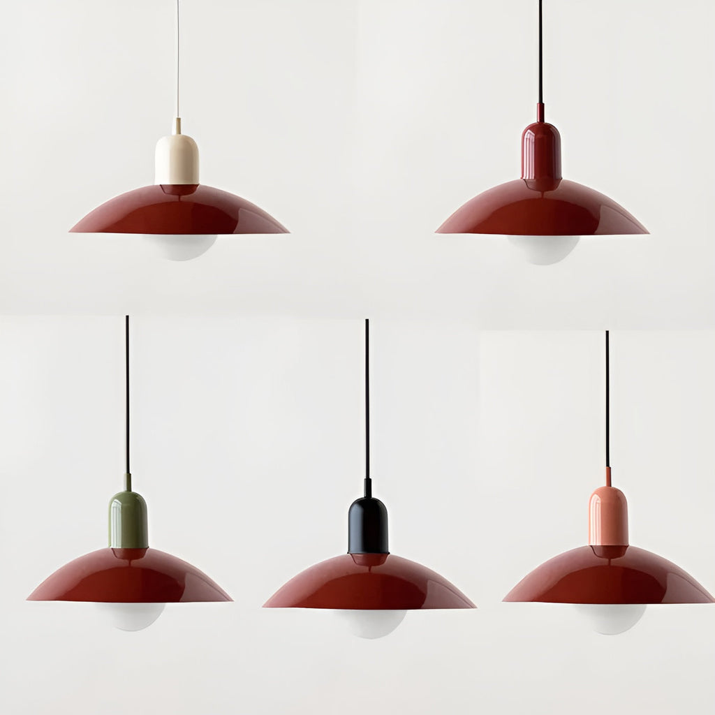 Lampada a sospensione in stile Bauhaus – Design colorato per sala da pranzo e cucina