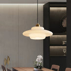 Lampada a Sospensione in Vetro Bianco