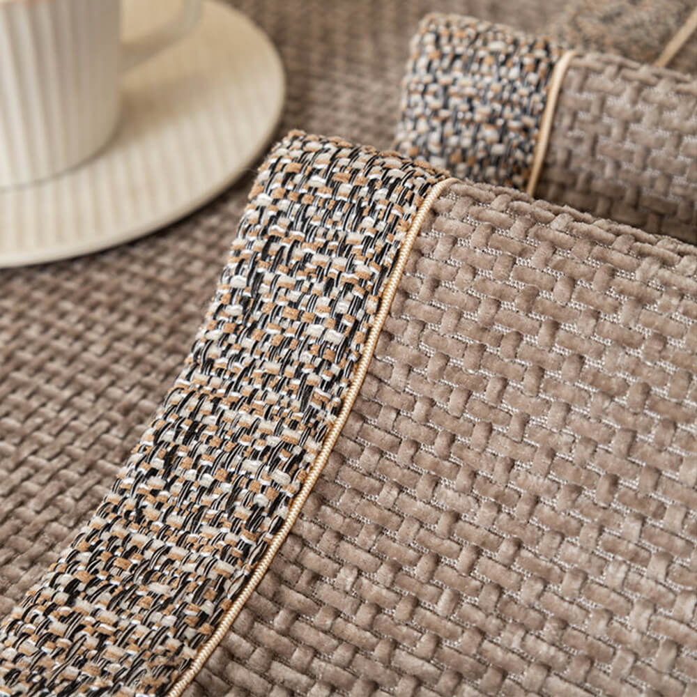 Copridivano Elasticizzato Antiscivolo Protezione Completa per Divano Design Elegante