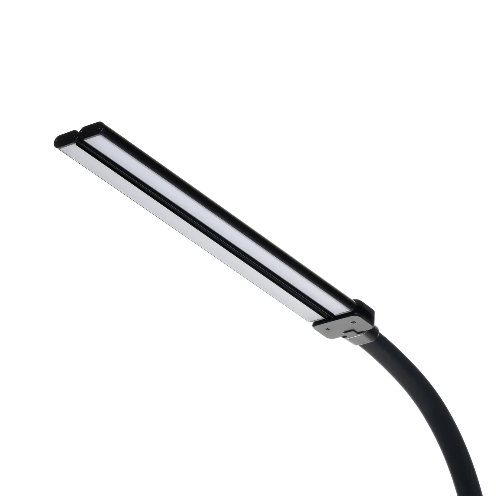 Lampada da Scrivania Regolabile con Barra LED Sottile Nera