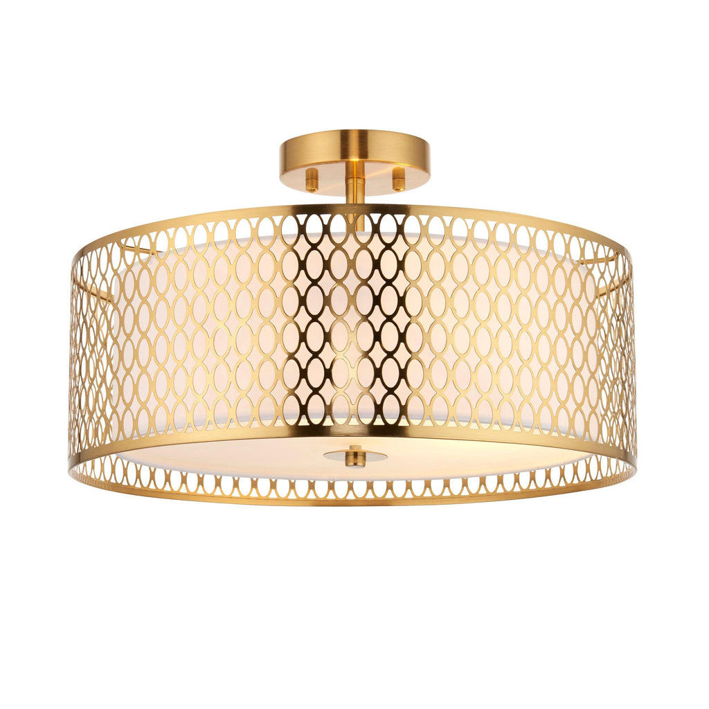 Cordero 3 Luci Oro Soffitto Flush