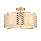 Cordero 3 Luci Oro Soffitto Flush