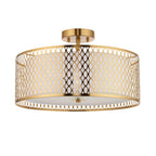 Cordero 3 Luci Oro Soffitto Flush