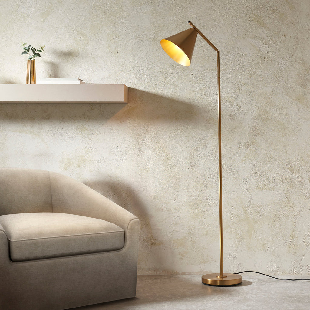 Lampada da terra Cape Brass Task