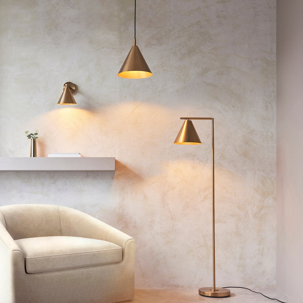 Lampada da terra Cape Brass Task