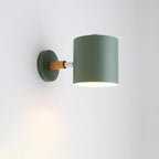 Sconces da Parete Rotante a Cilindro Nordic Macaron con 1 Luce