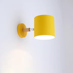 Sconces da Parete Rotante a Cilindro Nordic Macaron con 1 Luce