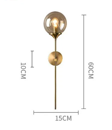 LumoNord Glasbol LED Applique