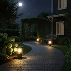 Oriva | Moderno Faro da Giardino LED da Esterno con Design Impermeabile IP65 per Sentieri e Patii
