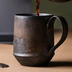 Tazza da caffè in stile rustico – Calda e Confortevole per l'Autunno