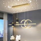 Lampadario Proiettore Moderno Semplice con Cielo Stellato