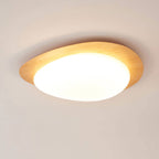 Plafoniera LED a Incasso in Legno con Venature Nordic Iron