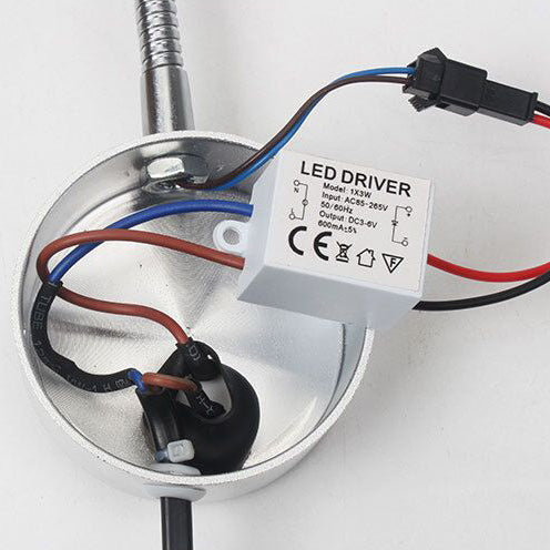 Lampada da parete LED rotante semplice e moderna