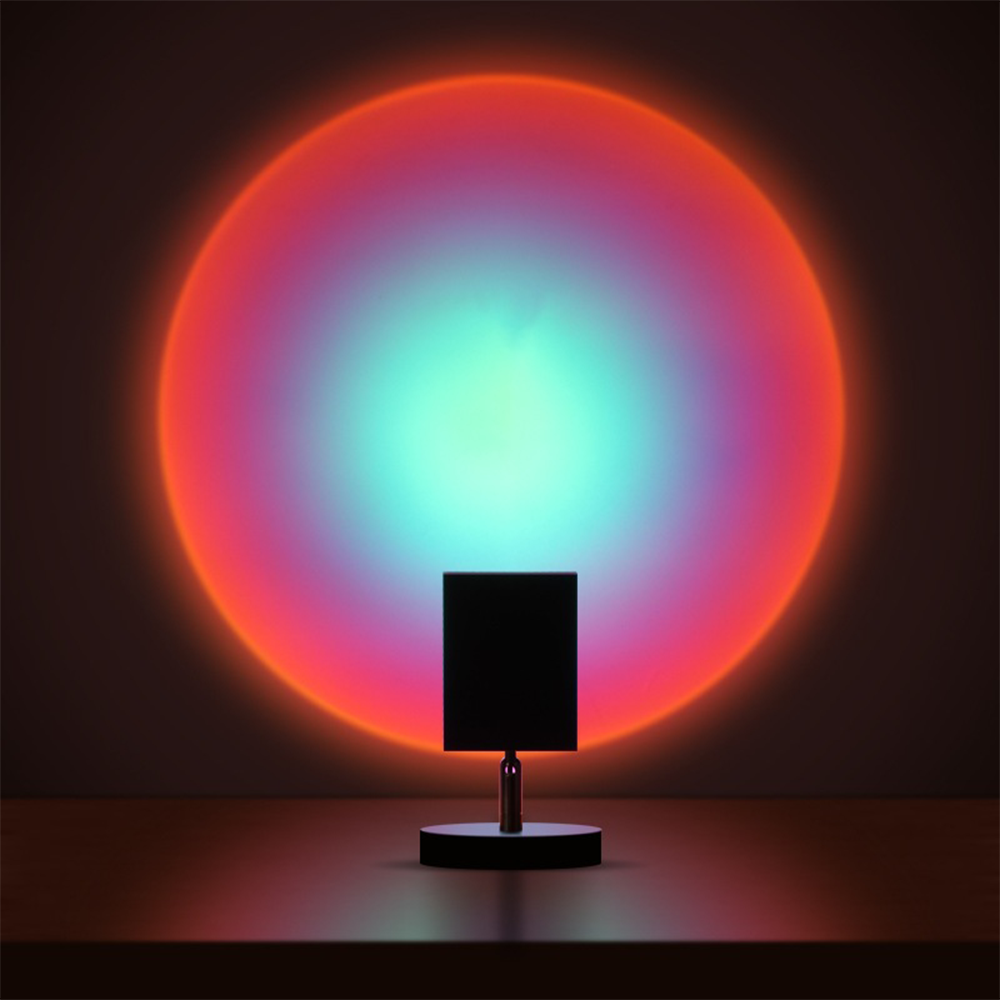 SunsetAura - Elegante lampada ispirata al retro