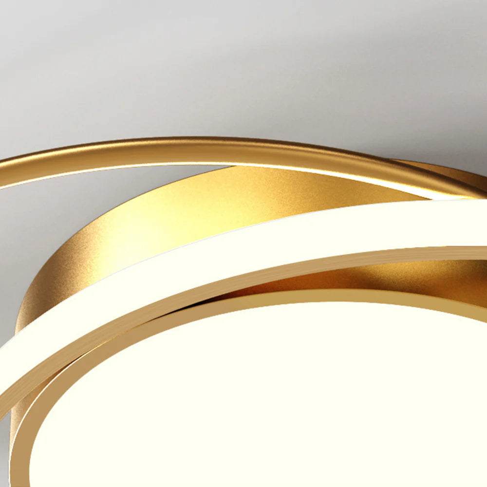 Lampada da soffitto rotonda in acrilico elegante