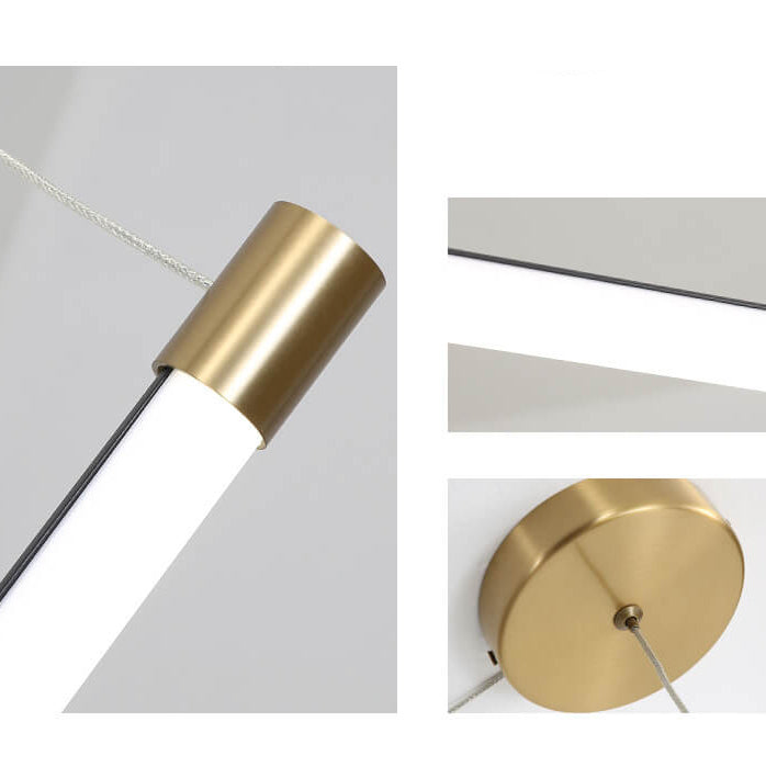 Lampada da parete a LED in alluminio PC con tubo sottile, moderna e minimalista, per il soggiorno