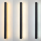 Lampada da Parete LED Waterproof Retro da Esterno a Striscia Rettangolare