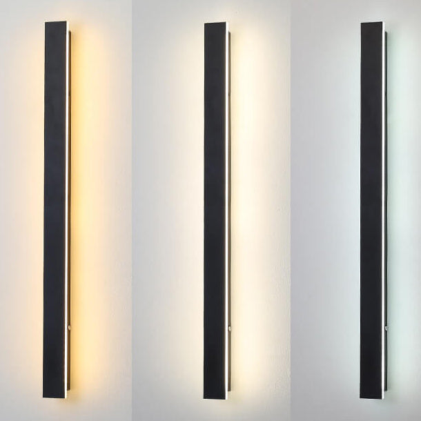 Lampada da Parete LED Waterproof Retro da Esterno a Striscia Rettangolare