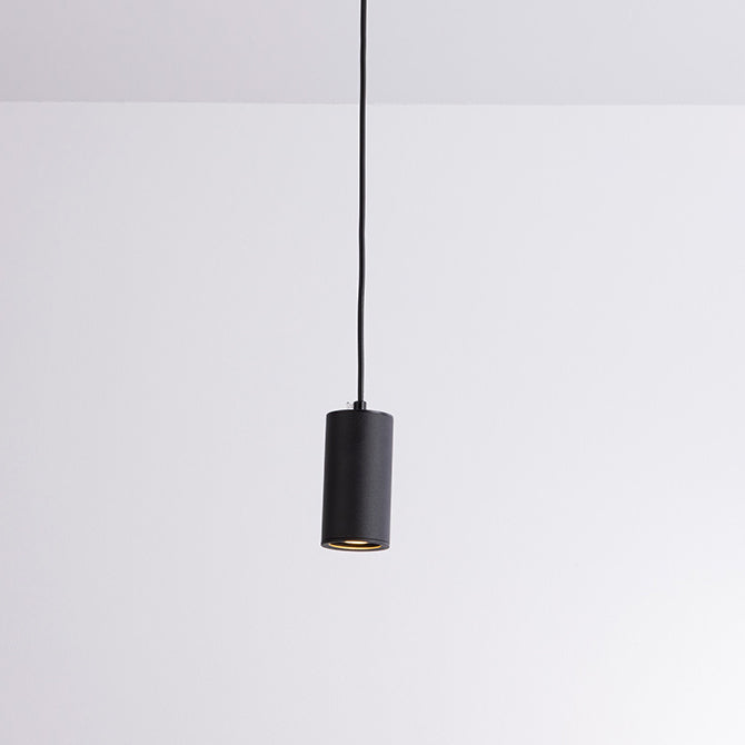 Lampada a sospensione mini in ferro con colonna minimalista moderna a 1 luce per soggiorno
