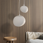 Lampada a Sospensione Nordic White Pebble