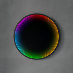 Specchio Circolare 3D con Luce