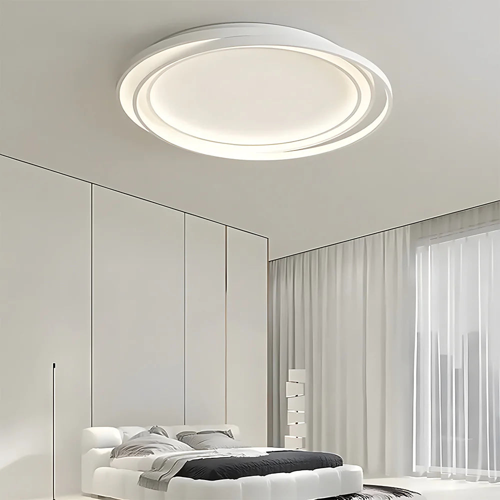Moderna Lampada da Soffitto in Ferro Rotonda