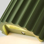 Applique a muro in resina nordica contemporanea a 2 luci per camera da letto