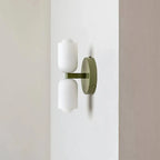 Lampada da parete moderna a LED Valentina Oro Nero per soggiorno e camera da letto