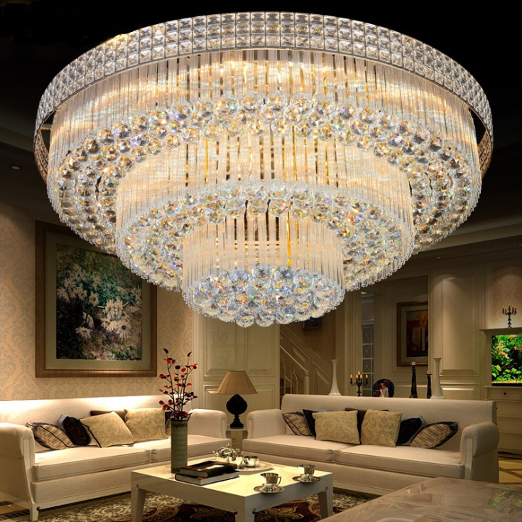 Lampadario a Cristallo Multi Livello