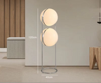 LumiSphere Art Deco LED Bol Lampada da Terra